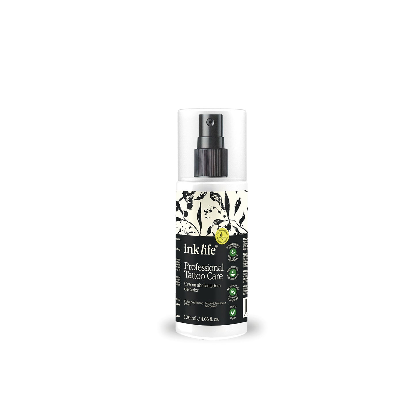 Ink Life® Crema Abrillantadora de color Profesional para Tatuaje 120 ml