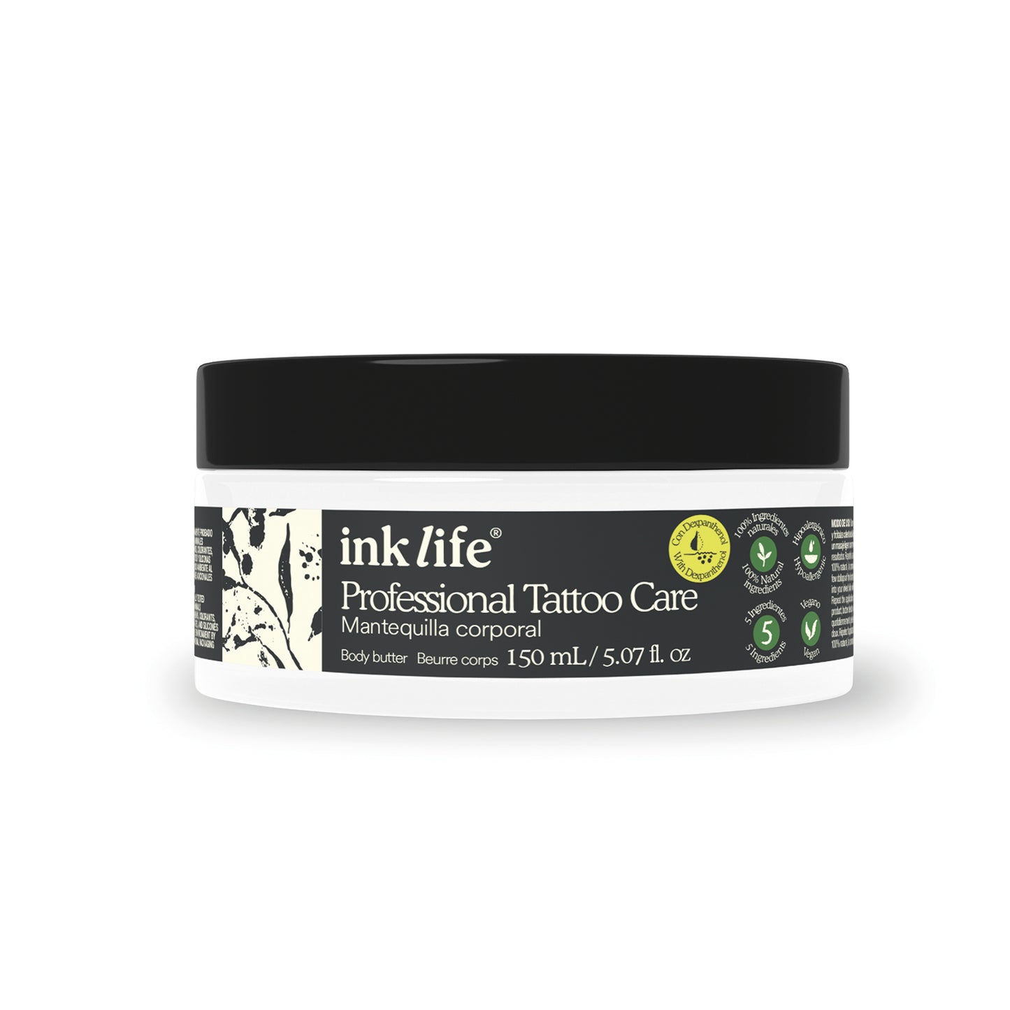Ink Life® Mantequilla Corporal Profesional para Tatuaje 150 ml