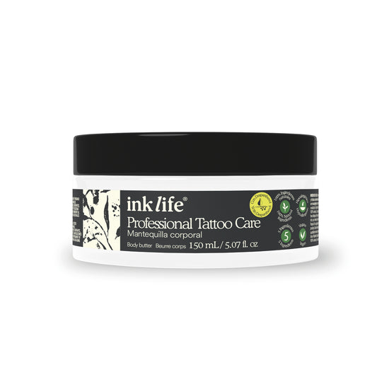 Ink Life® Mantequilla Corporal Profesional para Tatuaje 150 ml